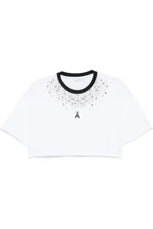 Patrizia Pepe Playera con detalles de cristal