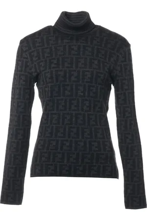 Fendi Top tejido Zucca 1980-1990