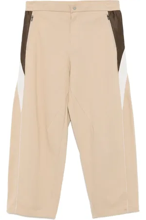 CROQUIS Pantalones tejidos con rayas laterales