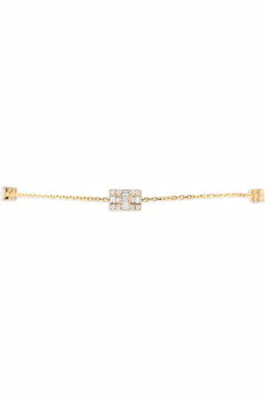 LB Exclusive Pulsera en oro amarillo de 14kt con diamantes