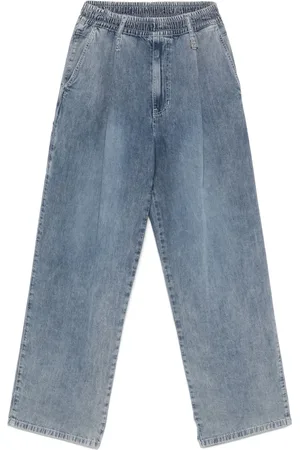 WOOYOUNGMI Jeans de algodón