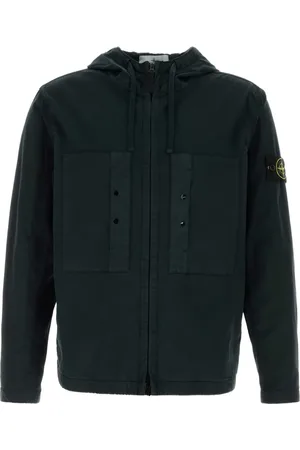 Stone Island Chamarra de jersey con capucha