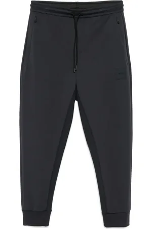 HUGO BOSS Pants con parche del logo