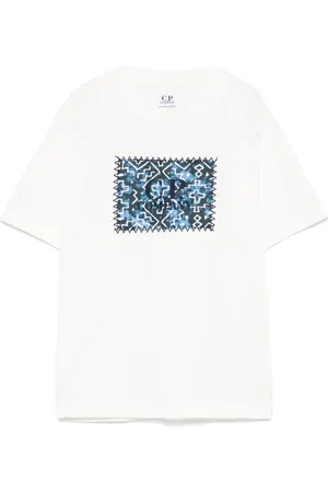 C.P. Company Playera con logo bordado