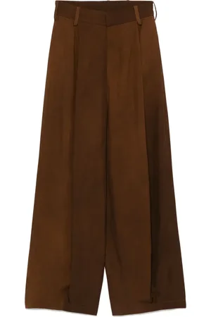 UMA WANG Pantalones plisados