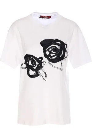Max Mara Playera con estampado floral