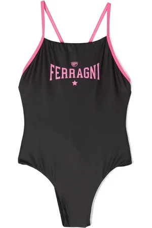 Chiara Ferragni Traje de baño con logo estampado