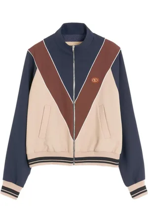 VALENTINO GARAVANI Sudadera con parche del logo y cierre