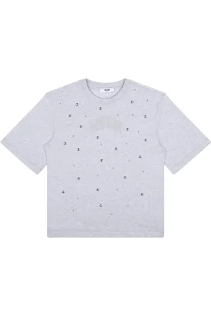 Msgm Playera de algodón