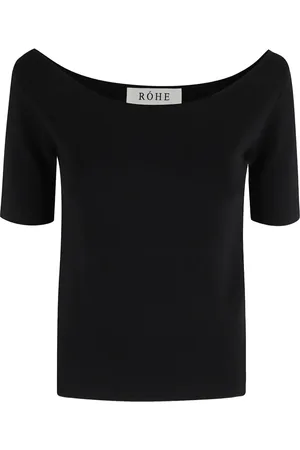 Rohe Playera con cuello barco
