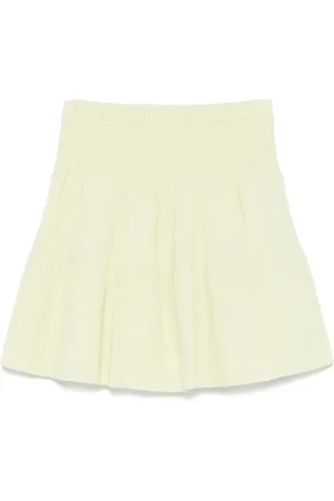 DKNY Falda corta con cintura fruncida