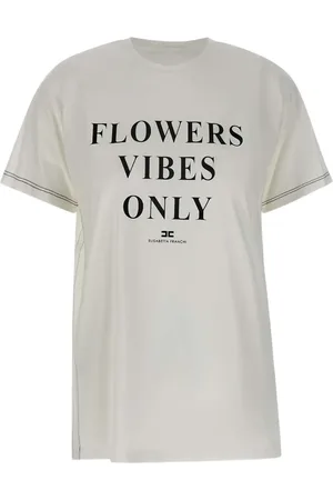 Elisabetta Franchi Playera de algodón