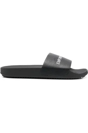 Emporio Armani Flip flops con logo en relieve