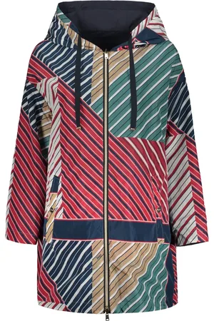 HERNO Chaleco reversible a rayas