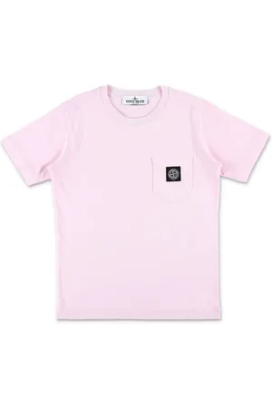 Stone Island Playera con parche del logo