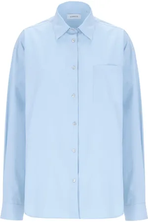 LANEUS Camisa de popelina