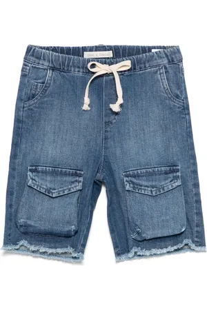 Zhoe & Tobiah Shorts cargo de mezclilla