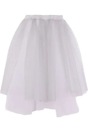 Comme des Garçons Falda de tul con diseño circular
