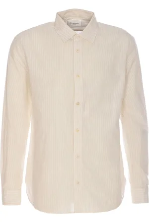 Saint Laurent Camisa con rayas estampadas