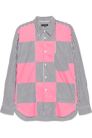 Comme des Garçons Camisa con diseño patchwork