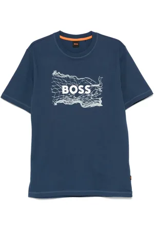 HUGO BOSS Playera con logo estampado