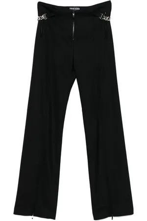 DAVID KOMA Pantalones con detalle de cadena
