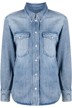 Marant Etoile Camisa de mezclilla Tahis