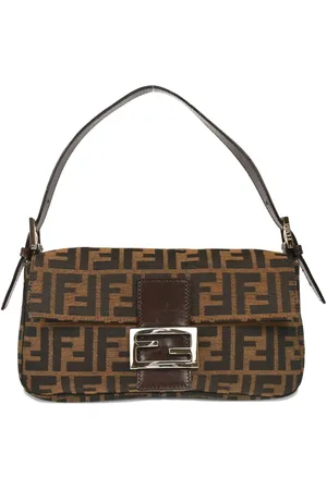 Fendi Bolsa de mano Zucca Baguette 1990-2000