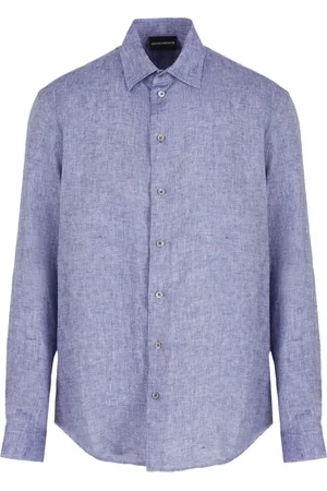 Emporio Armani Camisa con diseño texturizado