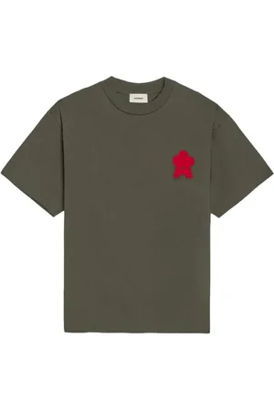 A PAPER KID Playera con aplique del logo