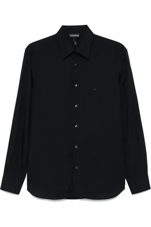 Emporio Armani Camisa con parche del logo