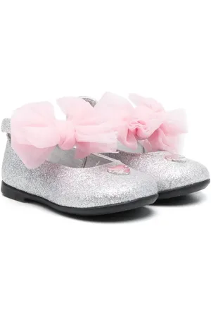 MONNALISA Flats con detalle de moño