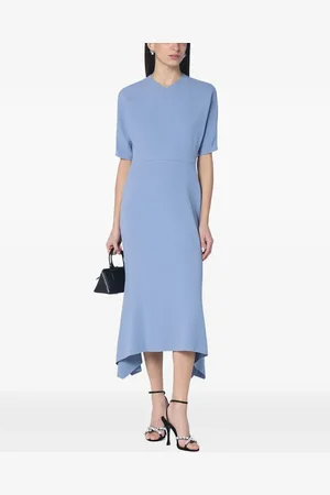 Victoria Beckham Vestido midi manga corta