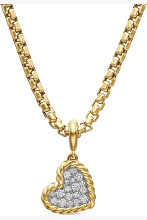 David Yurman Dije DY Elements en oro amarillo de 18kt con diamantes de 12.6mm