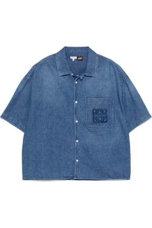 Loewe Camisa con parche de Anagrama