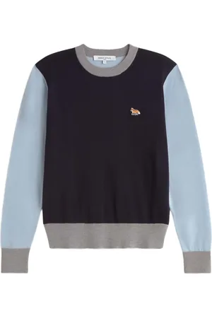 Maison Kitsuné Suéter tejido merino