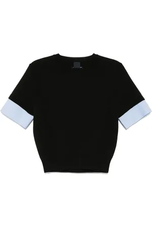 JUUN.J Playera con parche de camisa