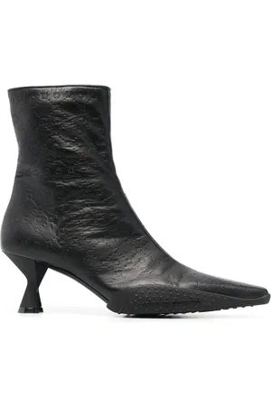 Marine Serre Botines con paneles elásticos