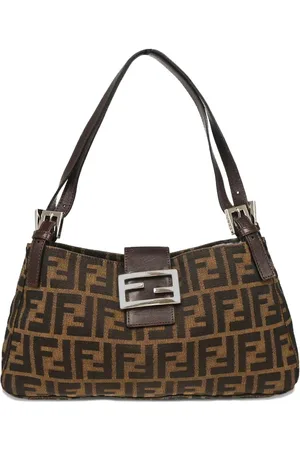 Fendi Bolsa de hombro Zucca 1990-2000