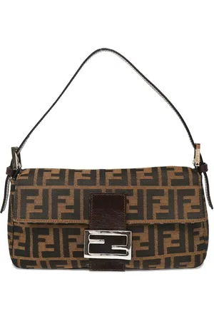 Fendi Bolsa de mano Zucca Baguette 1990-2000