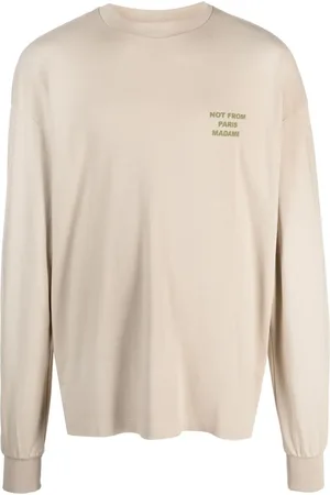 Drôle de Monsieur Playera con eslogan en relieve