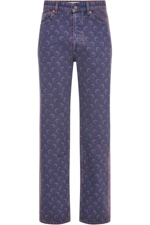 Marine Serre Jeans Crescent Moon
