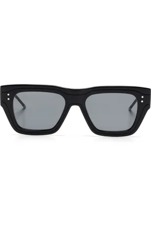 Thom Browne Lentes de sol con armazón cuadrada