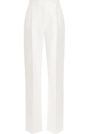 Elisabetta Franchi Pantalones de vestir con pinzas