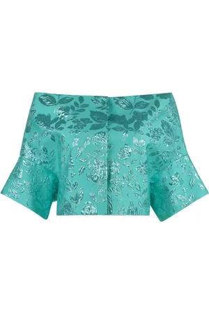 P.A.R.O.S.H. Blusa con motivo floral en jacquard