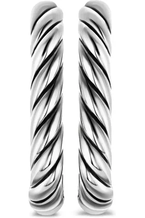 David Yurman Arracadas DY Madison® en plata de ley