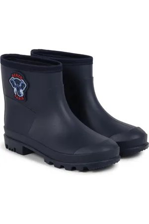 Kenzo Botas de lluvia con elefante estampado