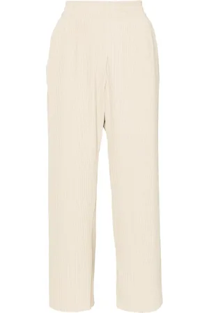 Max Mara Pantalones con pinzas y pretina elástica
