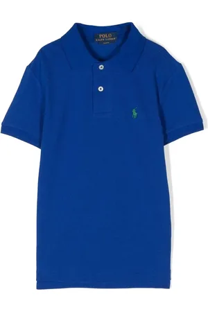 Ralph Lauren Playera tipo polo lisa