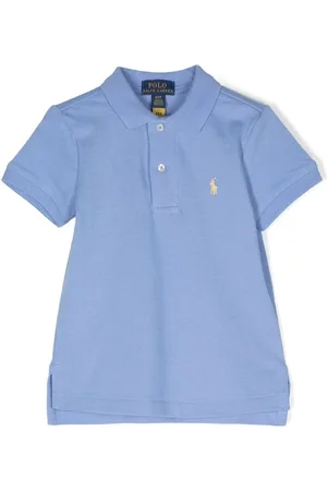 Ralph Lauren Playera tipo polo con logo bordado